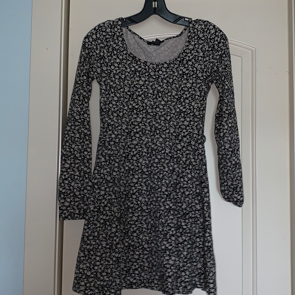 Girls summer floral mini dress